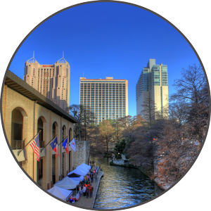 Riverwalk in San Antonio, Texas