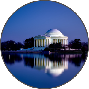 Jefferson Memorial in Washington DC